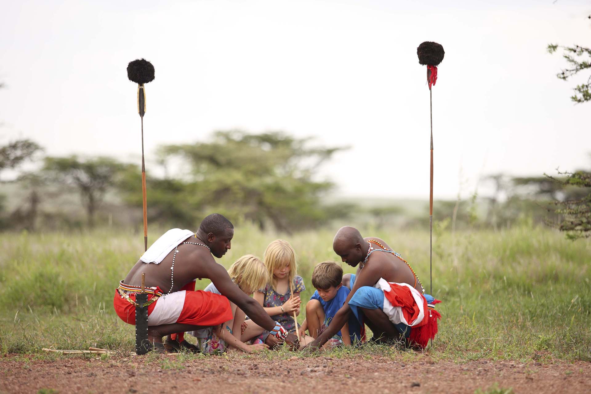 Family safari in Kenya