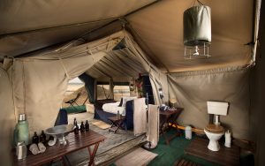 Masai mara migration camp