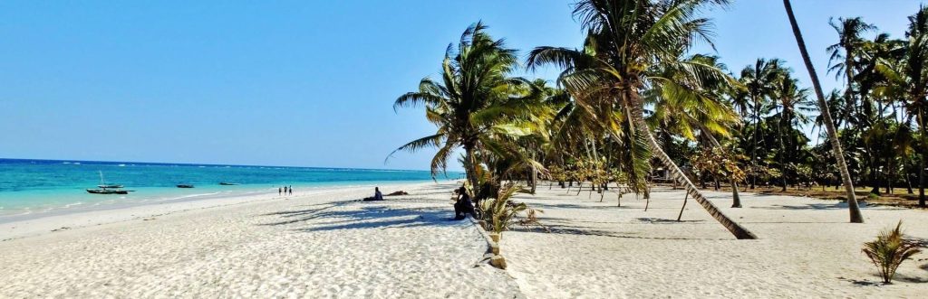 Diani Beach in Kenya